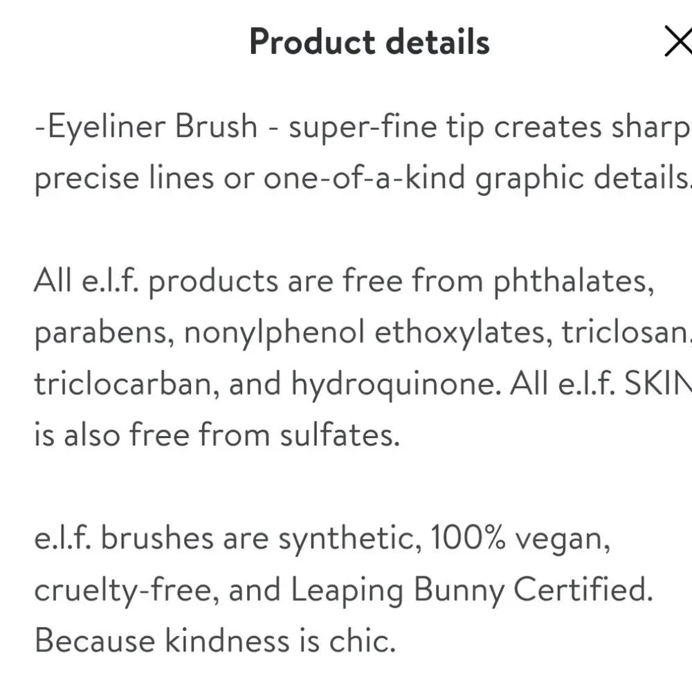 ELF Good Vibes‎ Only Eyeshadow Brush Set